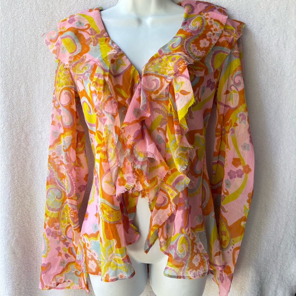 Free People The Groove Printed Top - Picture 3 of 6